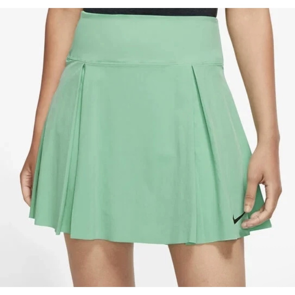 NEW Nike Court Victory Tennis Skirt Mint Green Pleated Athletic Skort Womens XS